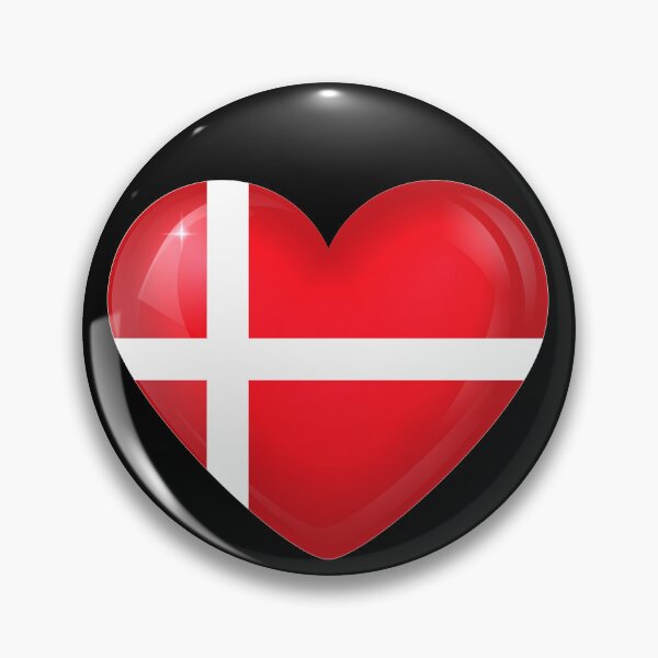 Item preview, My heart is in Denmark, Love Denmark. designed and sold by ArtIsParty.