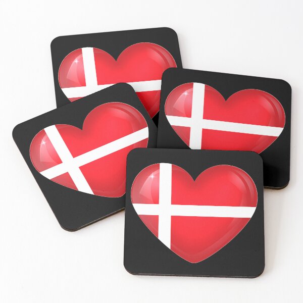 Item preview, My heart is in Denmark, Love Denmark. designed and sold by ArtIsParty.
