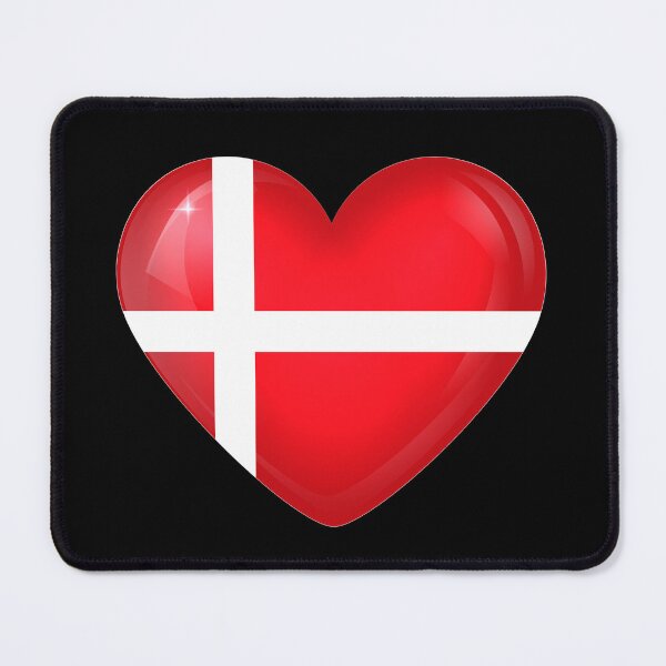 Item preview, My heart is in Denmark, Love Denmark. designed and sold by ArtIsParty.