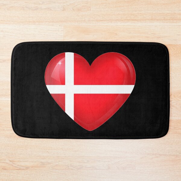 Item preview, My heart is in Denmark, Love Denmark. designed and sold by ArtIsParty.