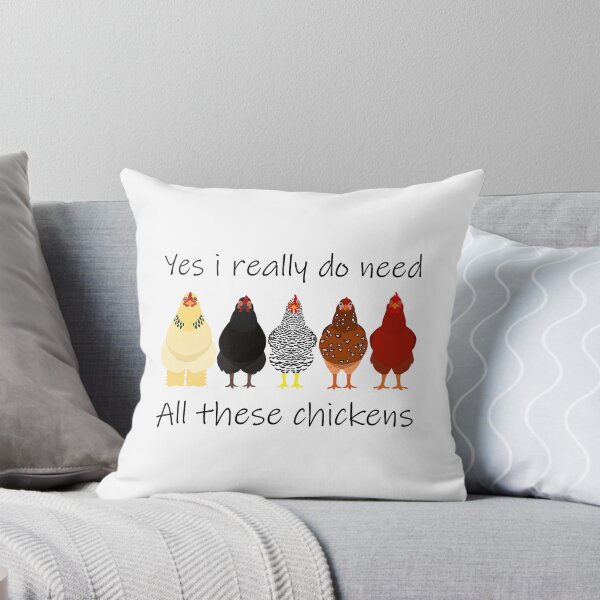 Item preview, Yes I Really Do Need All These Chickens Funny Farmer Gift designed and sold by davetmccall.