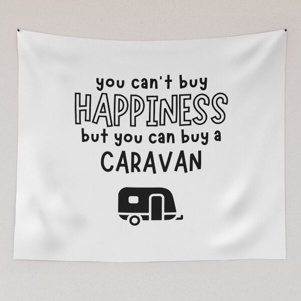 Item preview, You can't buy happiness but you can buy a caravan designed and sold by TheGreenGoat.