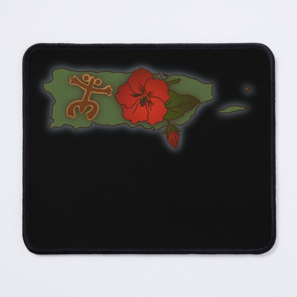 Item preview, Puerto Rico Map Boricua Puerto Rican Flower Coqui Taino designed and sold by SoLunAgua ..
