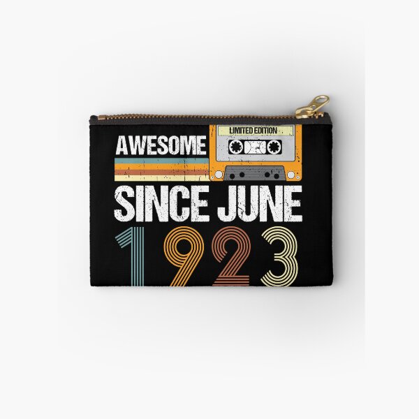 Item preview, Awesome Since June 1923 | Vintage 1923 Birthday | 99nd Birthday Gift  designed and sold by AMINE  ★★★★★.
