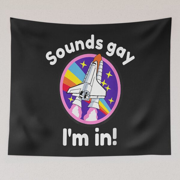 Item preview, Sounds GAY I'm In Cool Awesome Pride Festival LGBT Rainbow designed and sold by PootinTuon.