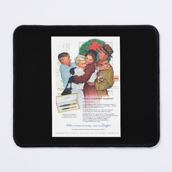 Item preview, Mens Funny Home For Snorkel Pen Ad By Norman Rockwell Gift For Music Fans designed and sold by ZenaBarton56.