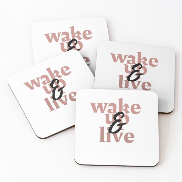 Item preview, Wake Up And Live designed and sold by behappyshirts.