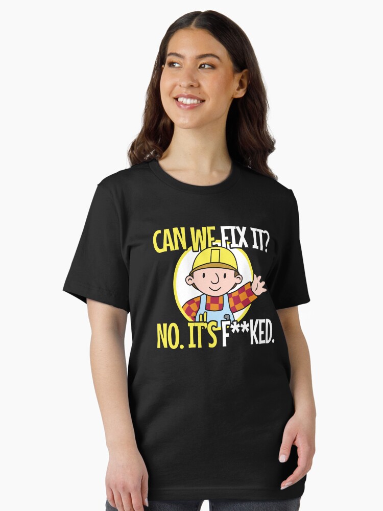 Thumbnail 2 of 7, Essential T-Shirt, Can We Fix It Funny Repair Man designed and sold by PinkPlatypus.