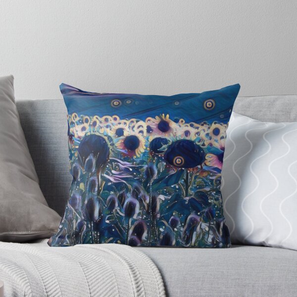 Item preview, Midnight Sunflowers designed and sold by GasconyPassion.