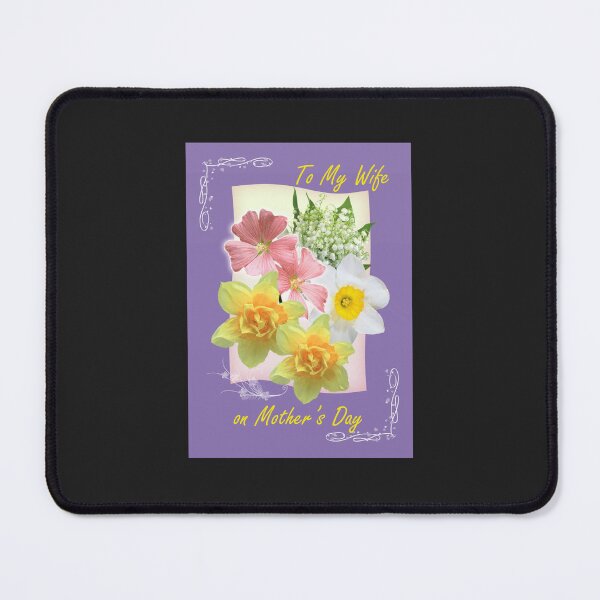 Item preview, Mothers Day Wife Daffodil Lily Of The Valley  designed and sold by pixelsimple.