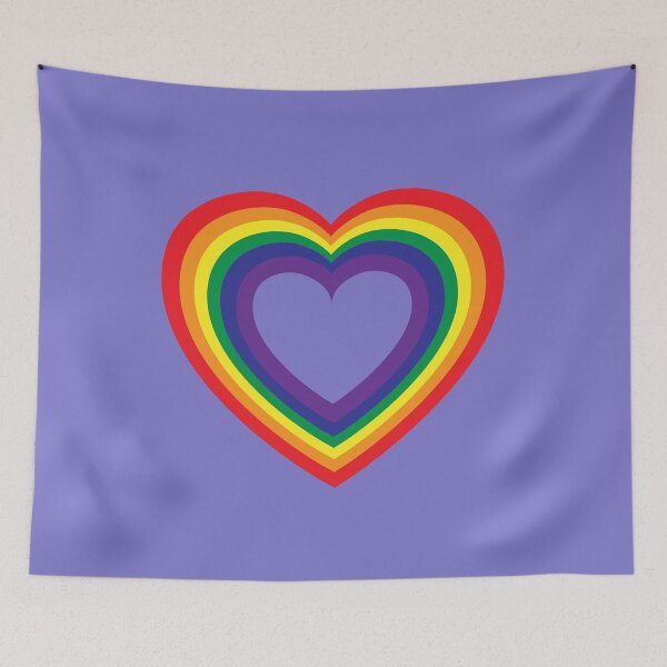 Item preview, Rainbow Heart designed and sold by BlakefourDesign.