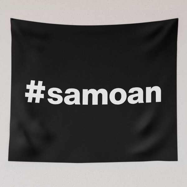 Item preview, Hashtag samoan designed and sold by ArtIsParty.