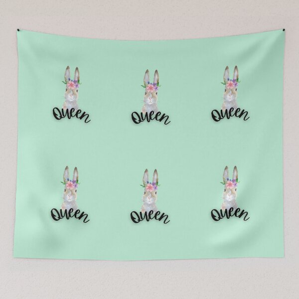 Item preview, Queen Bunny! - Rabbit T Shirt designed and sold by Leslie Hasty.