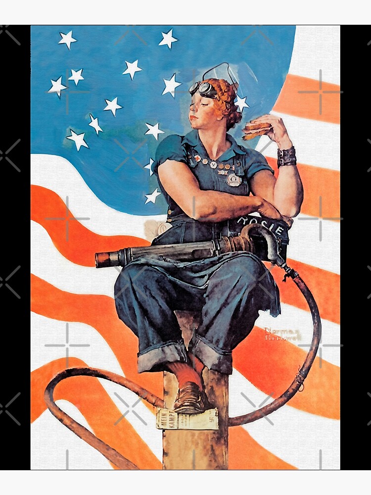 Norman Rockwell Museum Store - Rosie the Riveter Postcard
