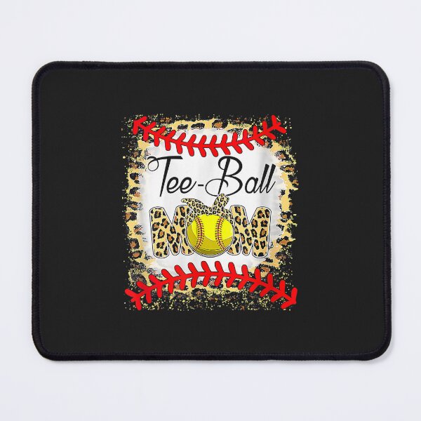 Item preview, Tee Ball Mom Softball Leopard Bleached Mother's Day designed and sold by PootinTuon.