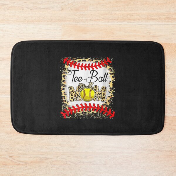 Item preview, Tee Ball Mom Softball Leopard Bleached Mother's Day designed and sold by PootinTuon.
