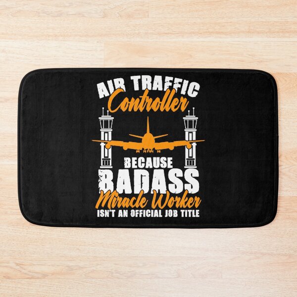 Item preview, Badass Miracle Worker Funny Air Traffic Controller For ATC designed and sold by Nessshirts.