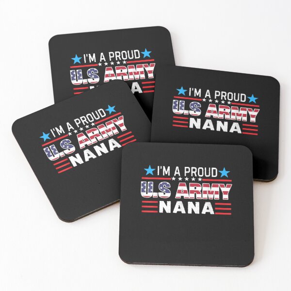 Item preview, I'm A Proud Army Nana US Flag designed and sold by DeannaMarks.
