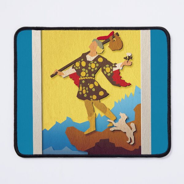 Item preview, TAROT: RIDER WAITE - THE FOOL (CUT OUT) designed and sold by IOMAprints.