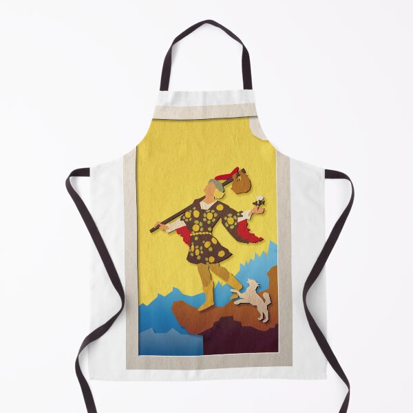 Item preview, TAROT: RIDER WAITE - THE FOOL (CUT OUT) designed and sold by IOMAprints.