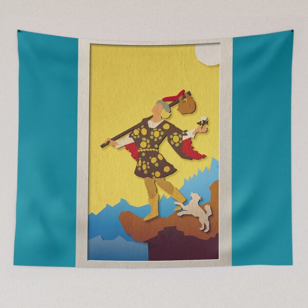 Item preview, TAROT: RIDER WAITE - THE FOOL (CUT OUT) designed and sold by IOMAprints.