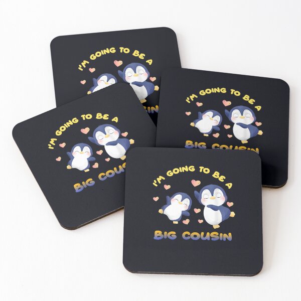 Item preview, I'm Going To Be A Big Cousin Penguins designed and sold by DeannaMarks.