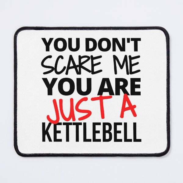 Aperçu de l'œuvre Copie de Tu ne me fais pas peur, tu n'es qu'un kettlebell créée et vendue par TheGreenGoat.