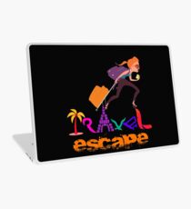 Travel Tshirt Graphic Illustration Laptop Skin