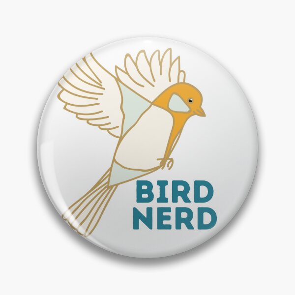 Item preview, bird nerd birder cute bird watcher designed and sold by TheWaterBirds.
