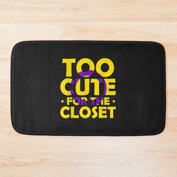 Item preview, Too Cute For The Closet Intersex Flag LGBT Pride designed and sold by PootinTuon.