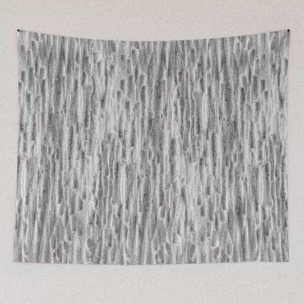 Item preview, Hammered iron pattern, grey abstract metalwork designed and sold by StohlerPhotos.