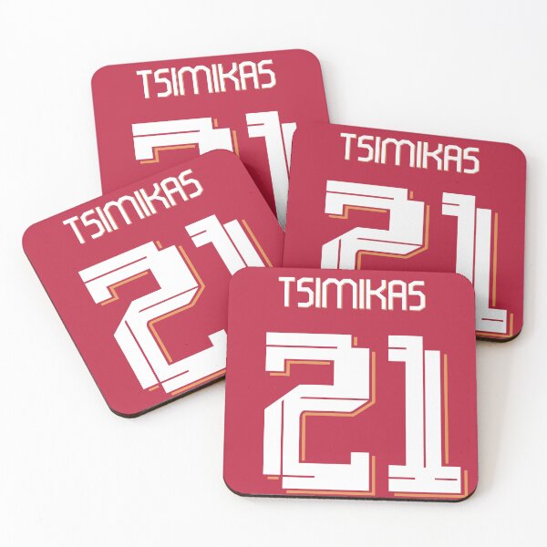 Item preview, Kostas Tsimikas Liverpool Home jersey 23/24 designed and sold by Alimator.