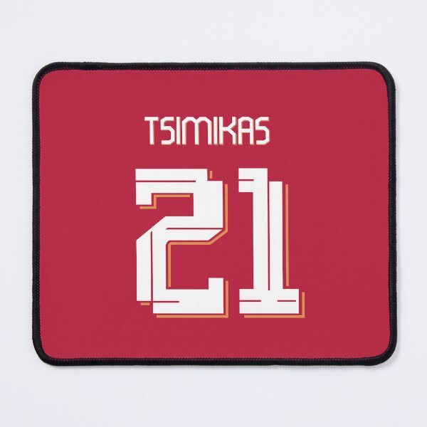 Item preview, Kostas Tsimikas Liverpool Home jersey 23/24 designed and sold by Alimator.