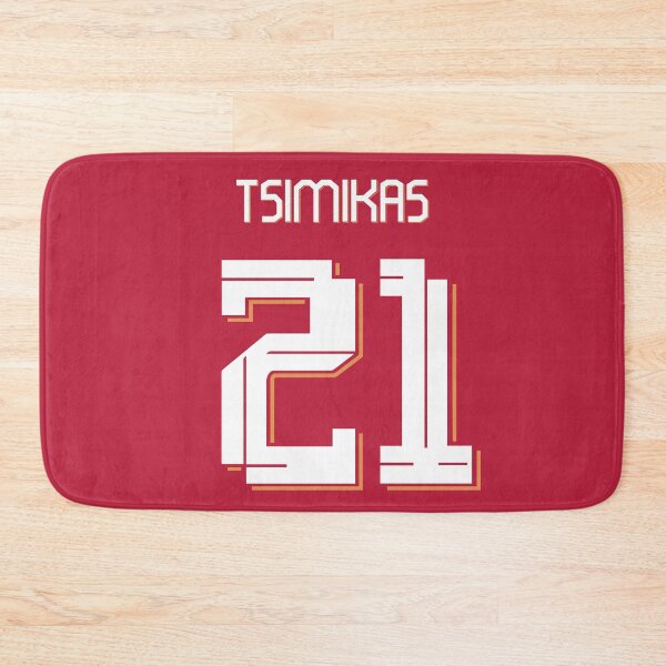 Item preview, Kostas Tsimikas Liverpool Home jersey 23/24 designed and sold by Alimator.
