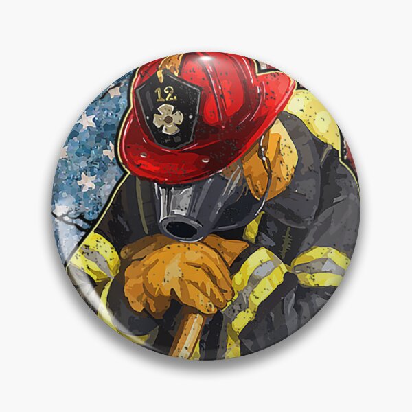 Artikelvorschau, USA-Flaggen-Feuerwehrmann-Feuerwehrmann-müder Kampf für Vater-Bruder entworfen und verkauft von Chad6438.