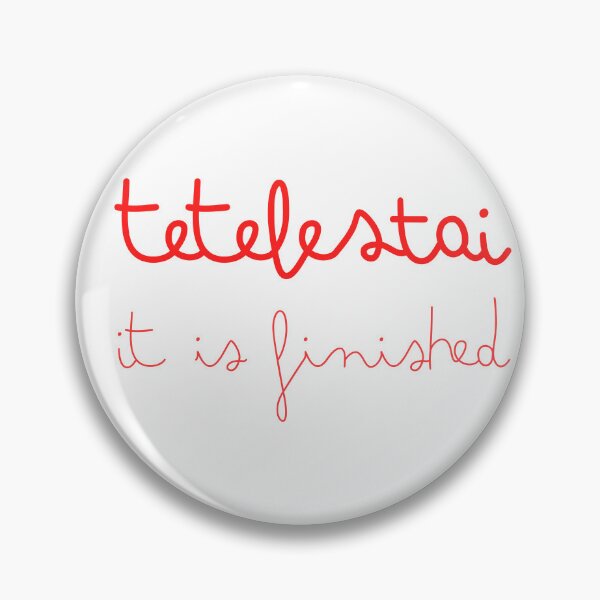 Item preview, Tetelestai designed and sold by plushism.