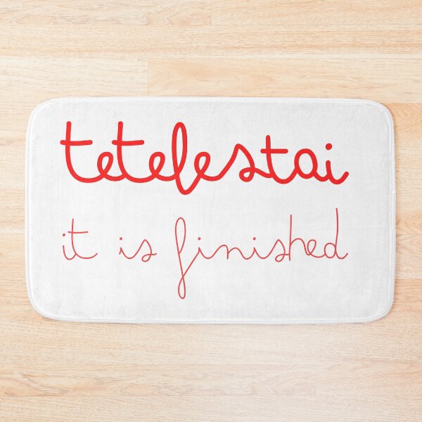 Item preview, Tetelestai designed and sold by plushism.