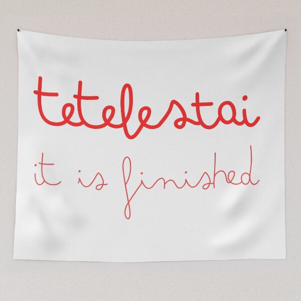 Item preview, Tetelestai designed and sold by plushism.