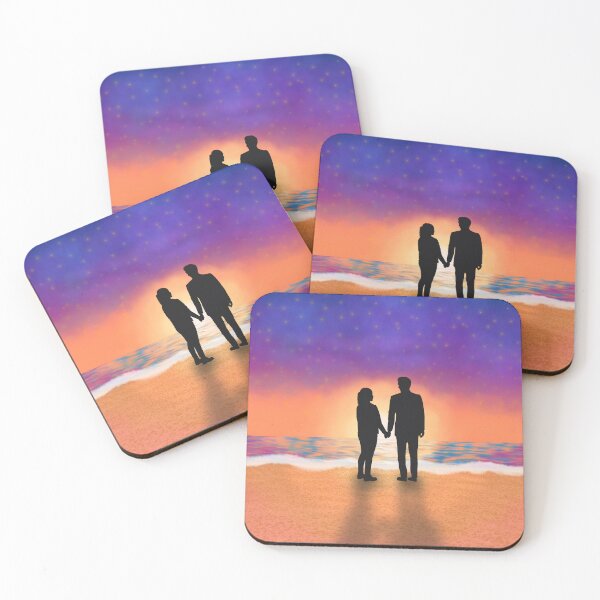 Item preview, Deckerstar silhouette on the beach - Lucifer designed and sold by CocoCat38.