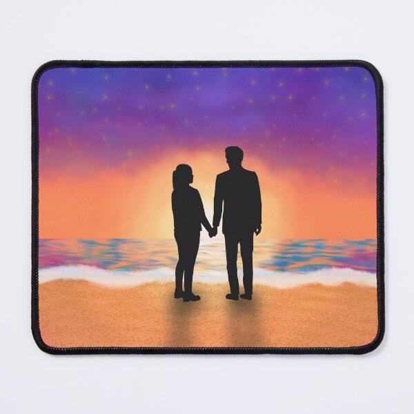 Item preview, Deckerstar silhouette on the beach - Lucifer designed and sold by CocoCat38.