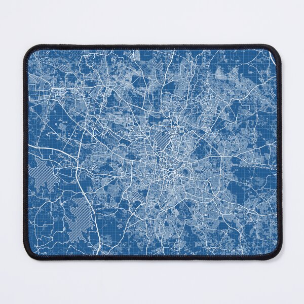 Item preview, Hyderabad City Map of Telangana, India - Blueprint designed and sold by deMAP.