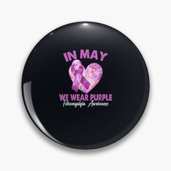 Item preview, In May We Wear Purple Fibromyalgia Awareness designed and sold by DeannaMarks.