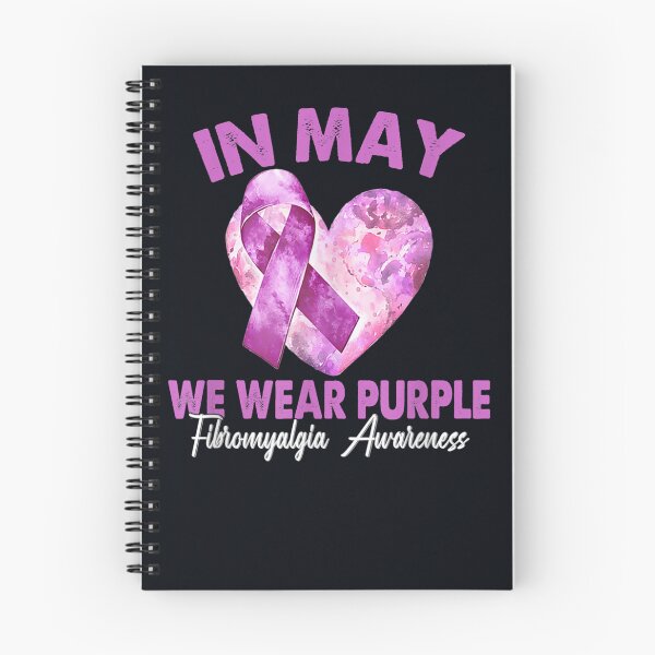 Item preview, In May We Wear Purple Fibromyalgia Awareness designed and sold by DeannaMarks.