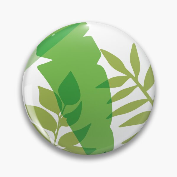 Item preview, Green Jungle Leaves Pattern designed and sold by Sengflo.