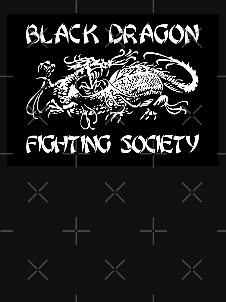 Black Dragon Fighting Society Pullover Hoodie for Sale by sanepete