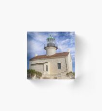The Old Pt. Loma Lighthouse Acrylic Block