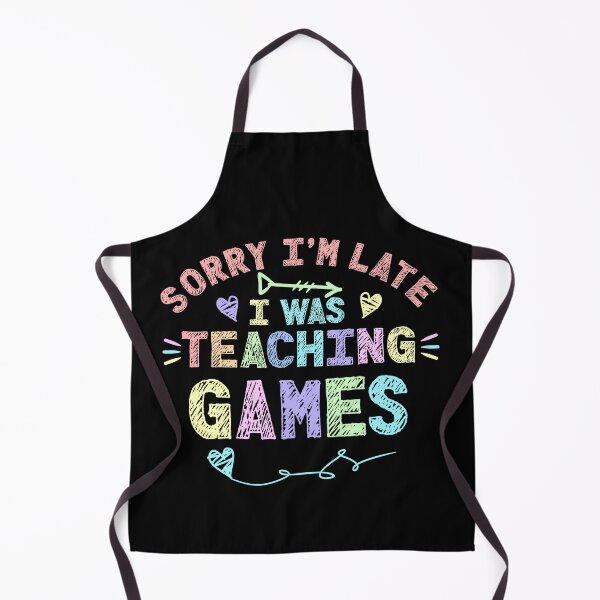 Item preview, Video Games Sorry I'm Late I was Teaching Games Teacher  designed and sold by Mr-Kawachi.