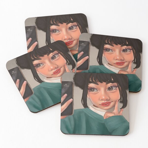 Item preview, selfie portrait designed and sold by AllyAmazing.