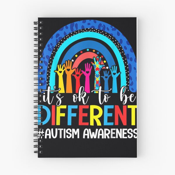 Item preview, It's Ok To Be Different Autism Awareness Leopard Rainbow designed and sold by DeannaMarks.