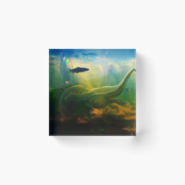 Item preview, Diplocaulus Underwater designed and sold by tyrannart.